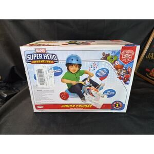 Marvel Super Hero Junior Cruiser 10" Fly Wheels Junior Cruiser Ride-On NEW